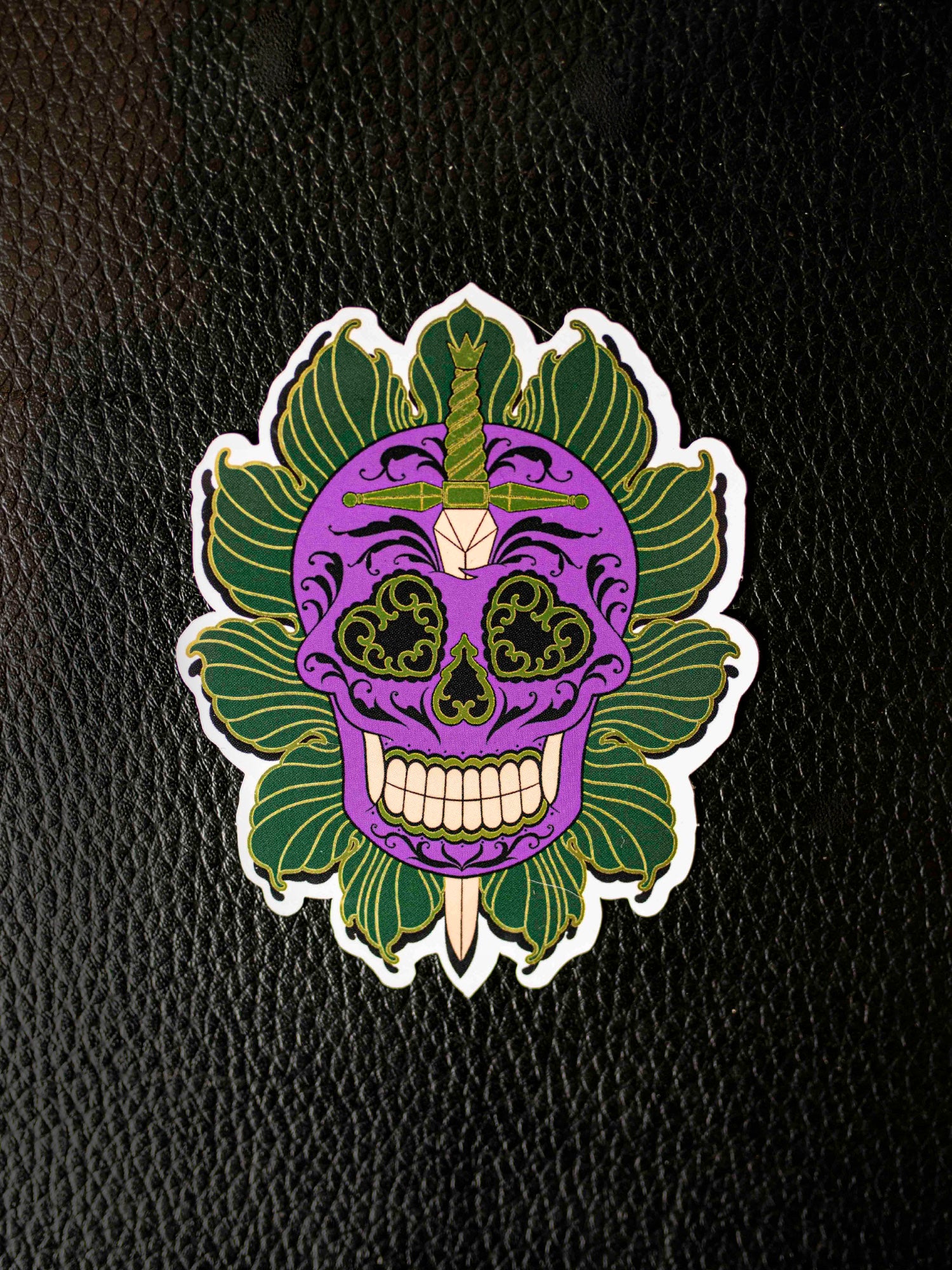 Sword Skull Sticker
