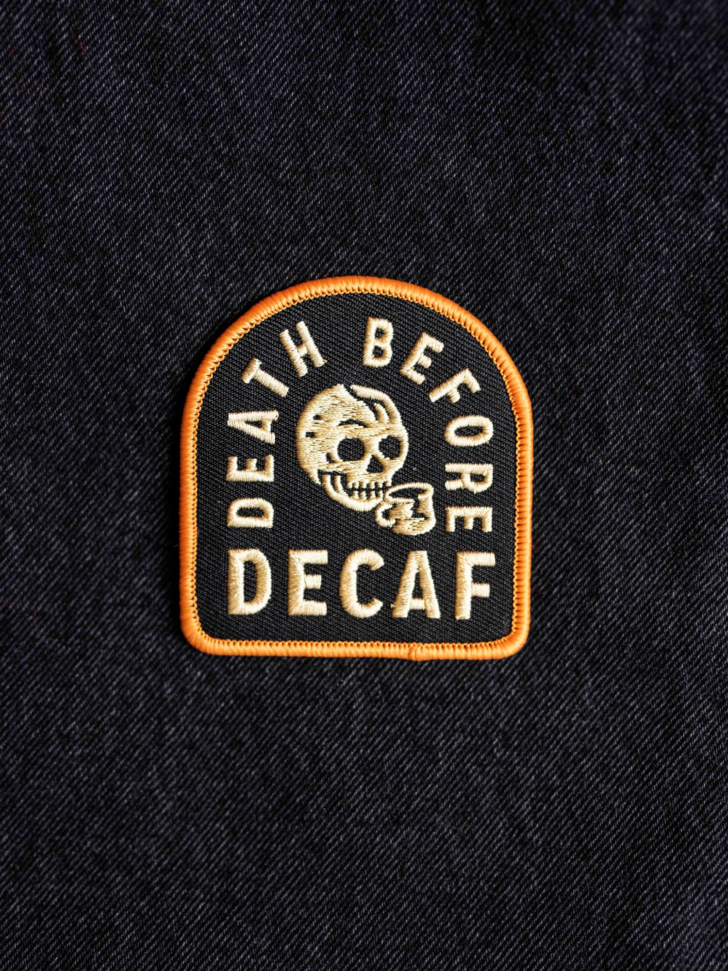 Death Before Decaf Patch