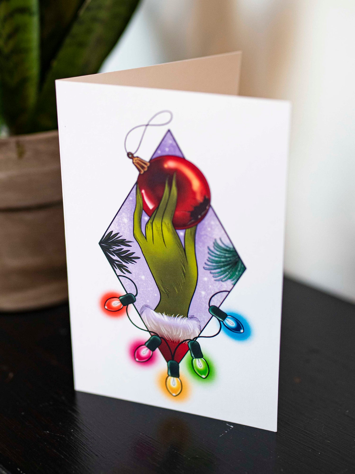 Grinch Holiday Greeting Card