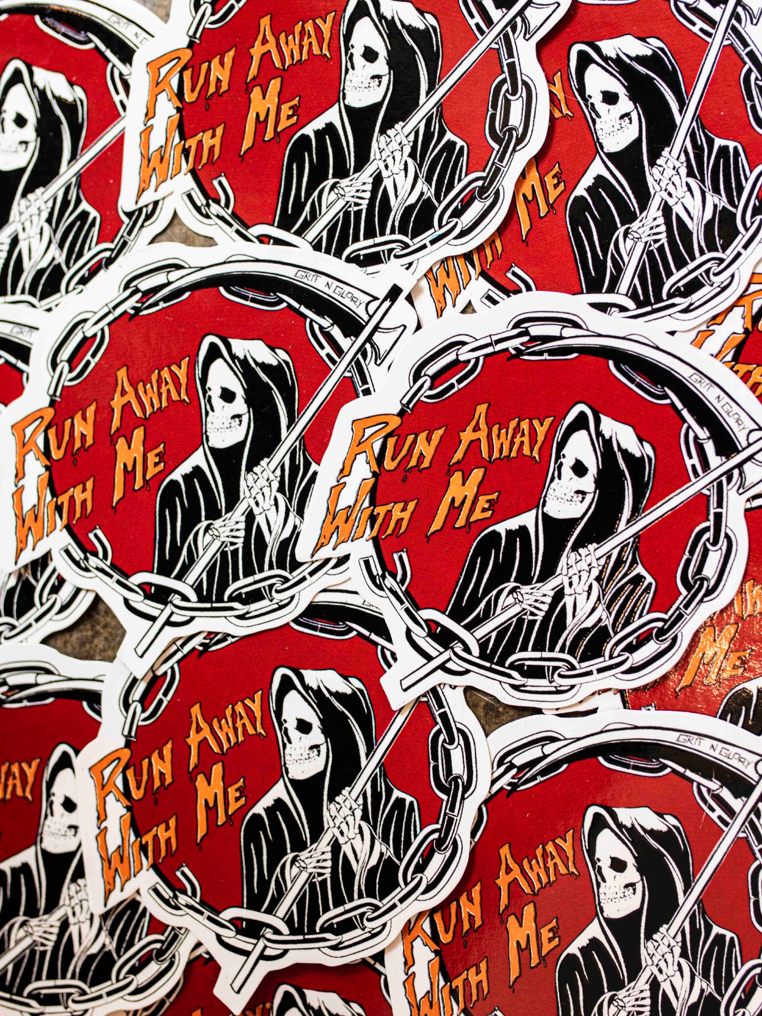 Runaway Reaper Vinyl Sticker