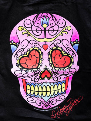 Sugar Skull Tote Bag