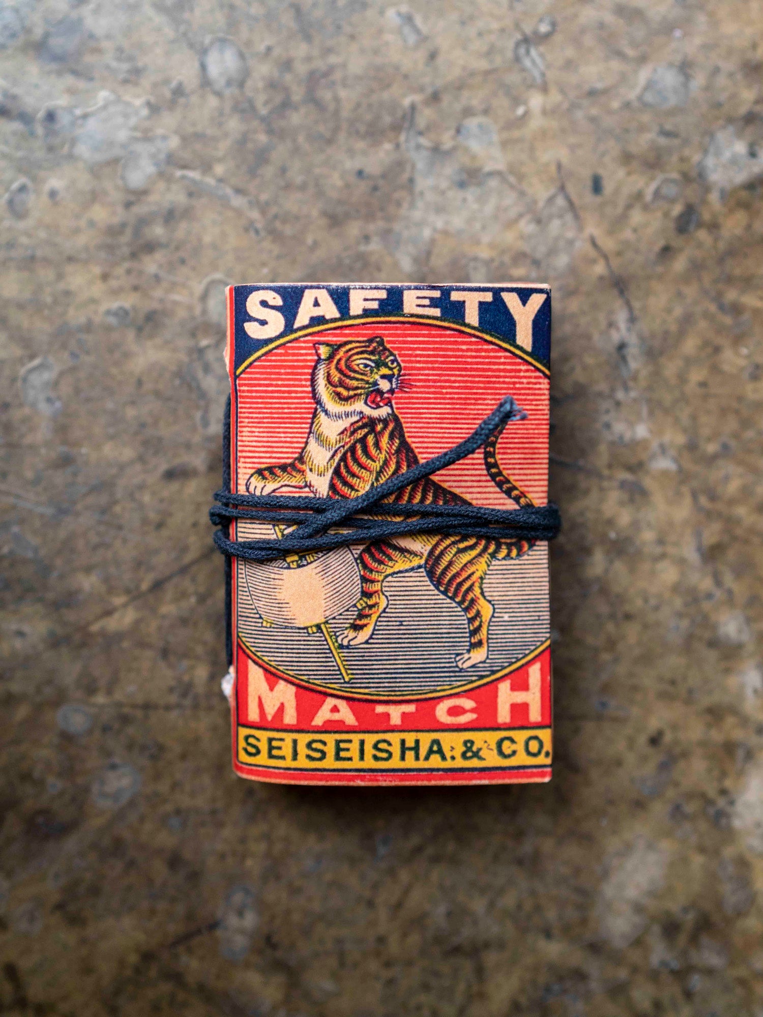 Vintage Matchbox Notebook