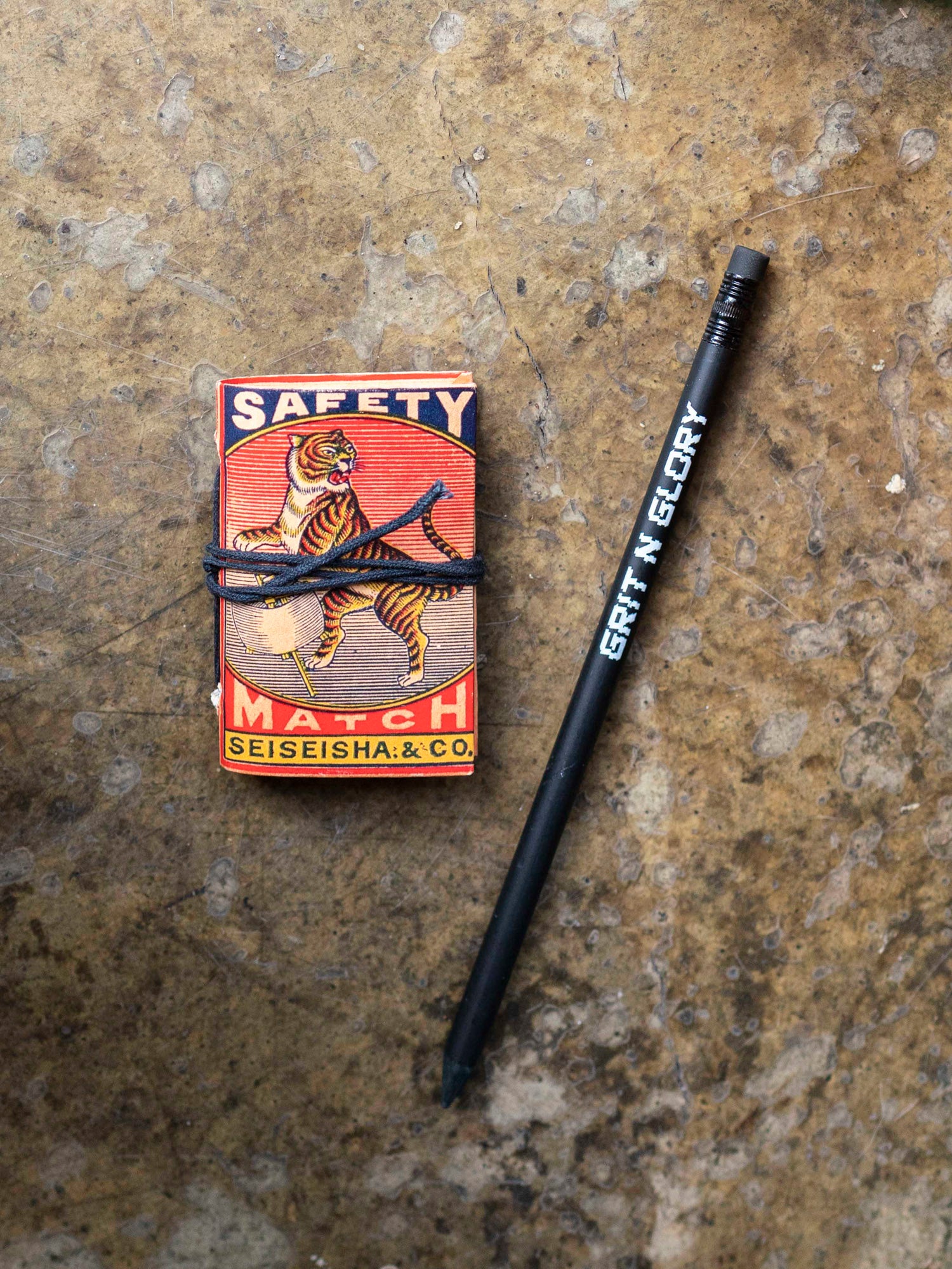 Vintage Matchbox Notebook