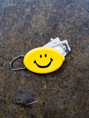 Happy Face Coin Pouch