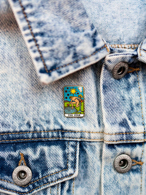 Tarot Card Star Pin