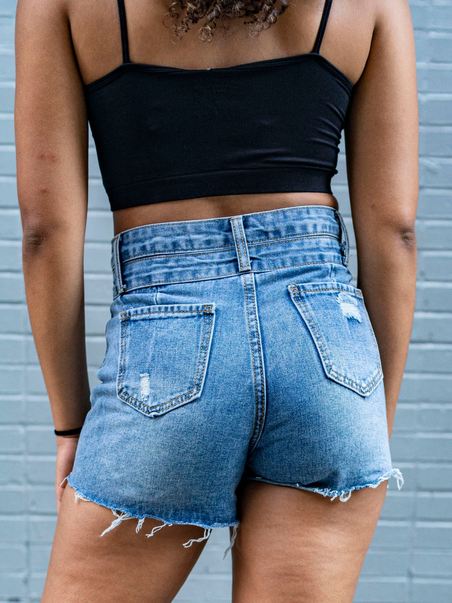 Maggie May High Waisted Shorts - Grit N Glory