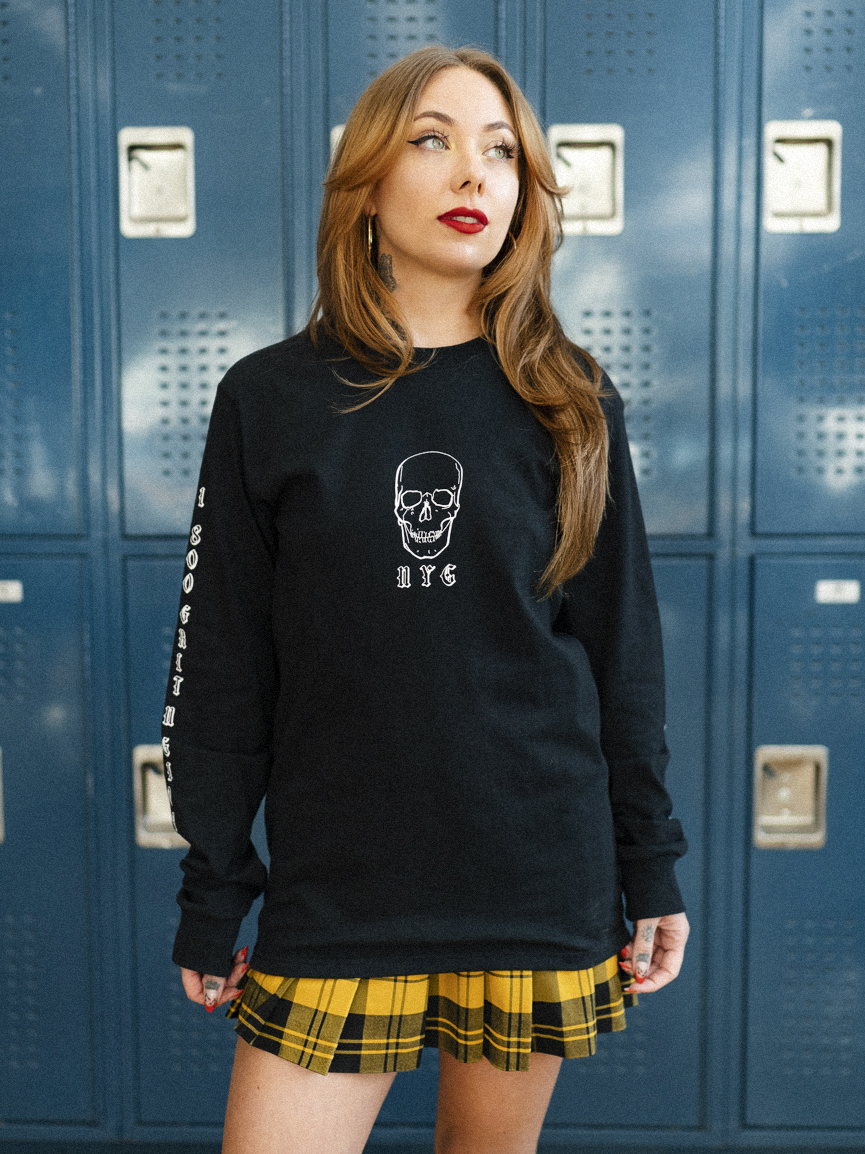 For a Good Time Graphic Long Sleeve Tee