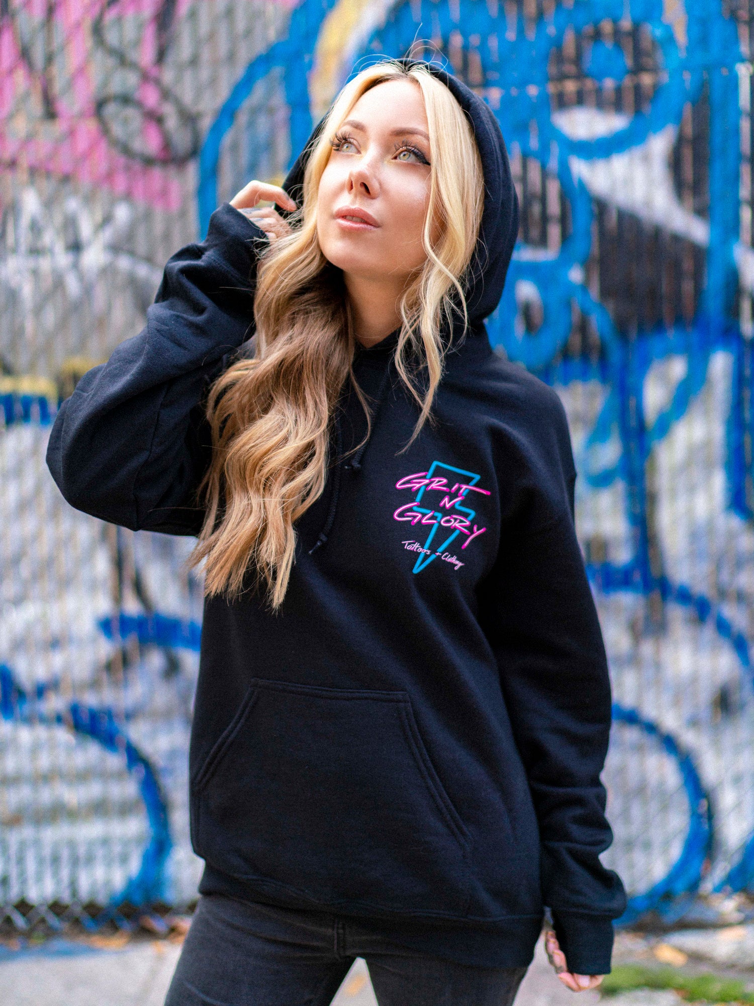 24 Hours Graphic Hoodie