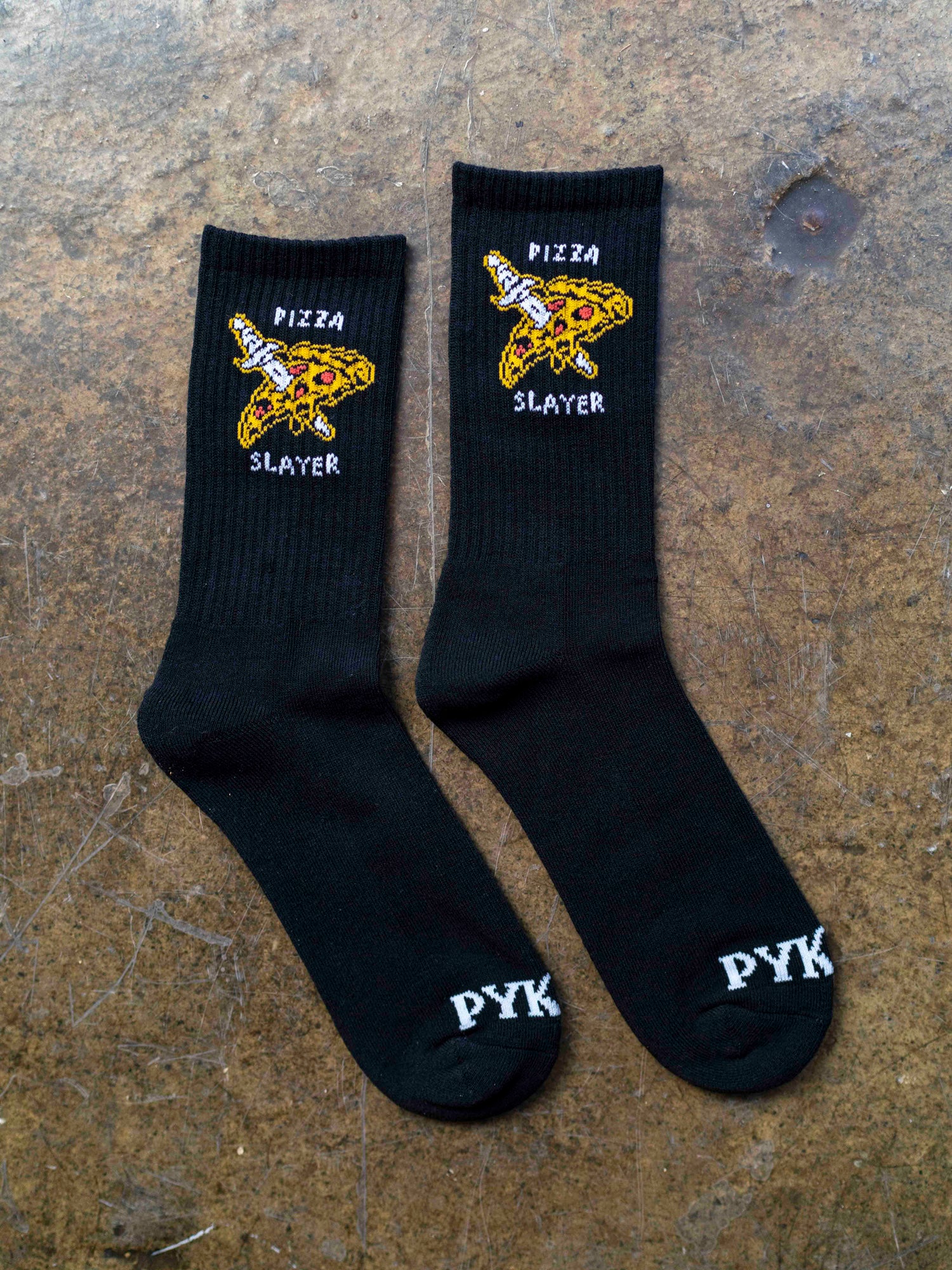 Pizza Slayer Socks