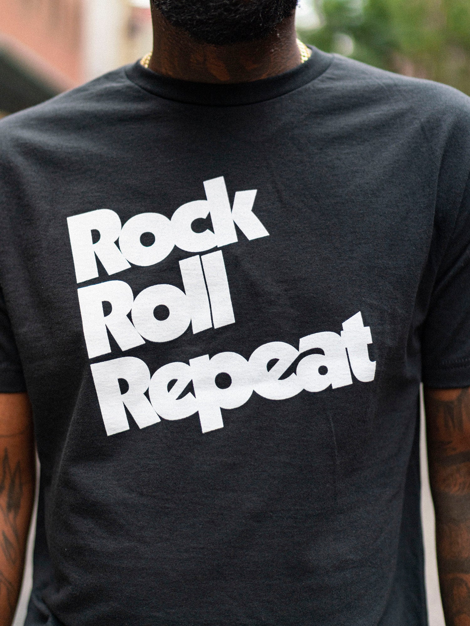 Rock Roll Repeat Tee