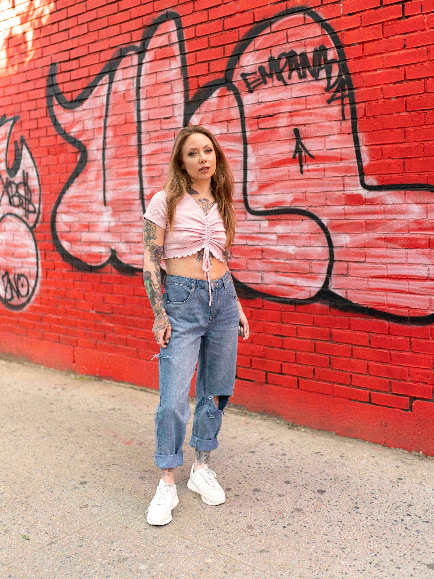 Hazy Pink Crop Top