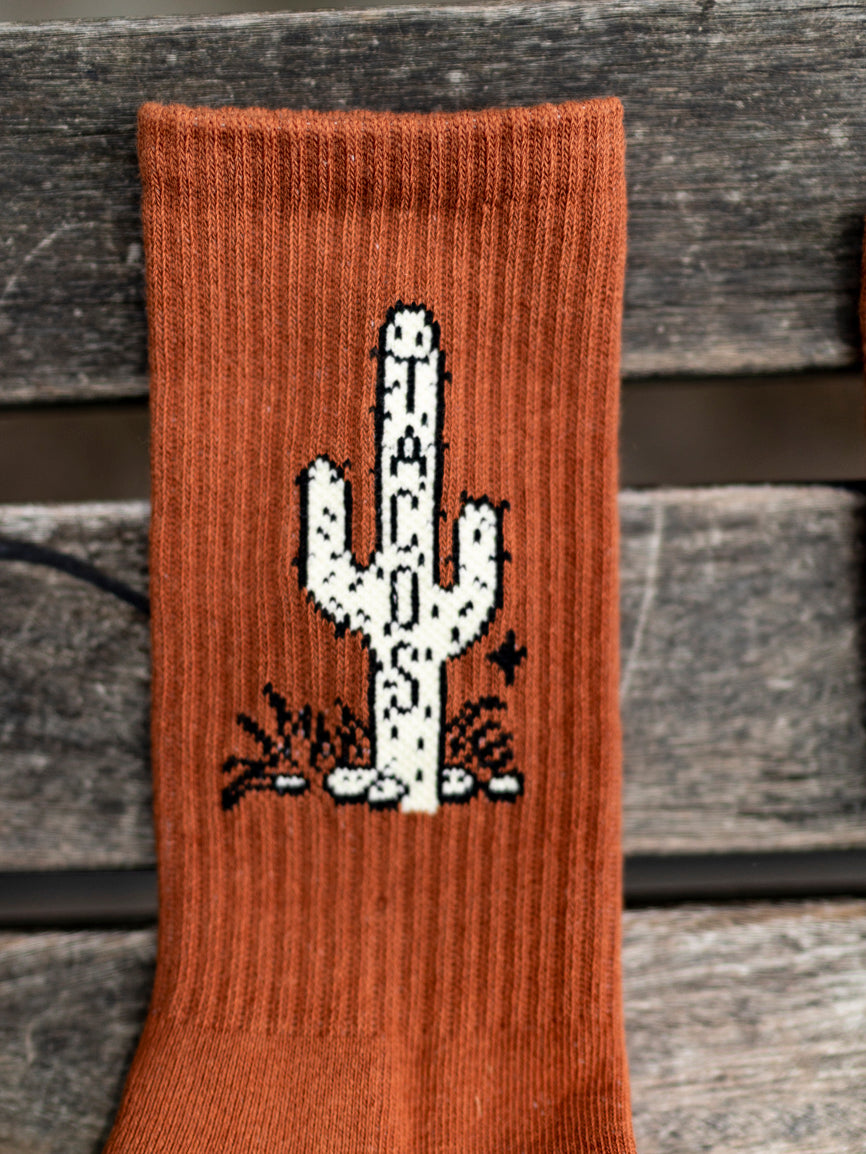 Cactus Taco Socks at GritNGlory