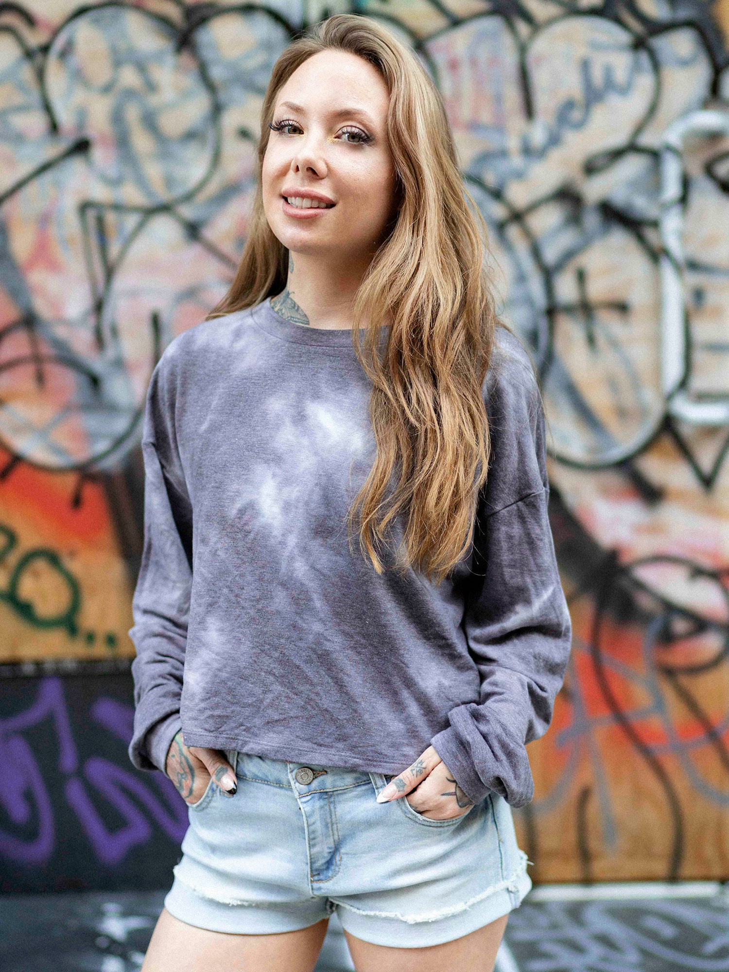 Stone In Love Long Sleeve Crewneck