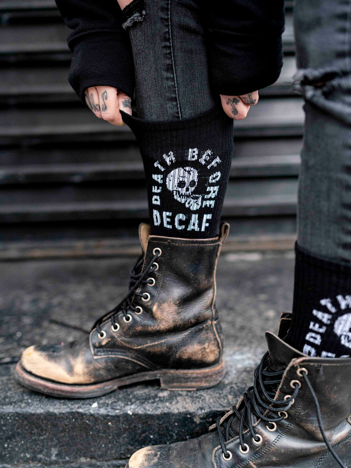 Death Before Decaf Socks