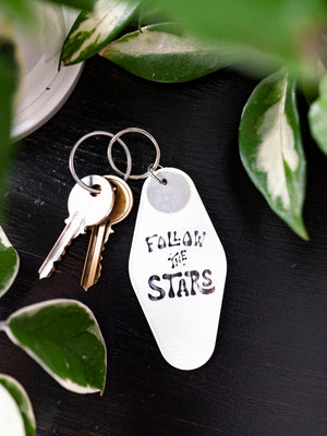 Follow the Stars Motel Keytag