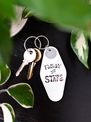 Follow the Stars Motel Keytag