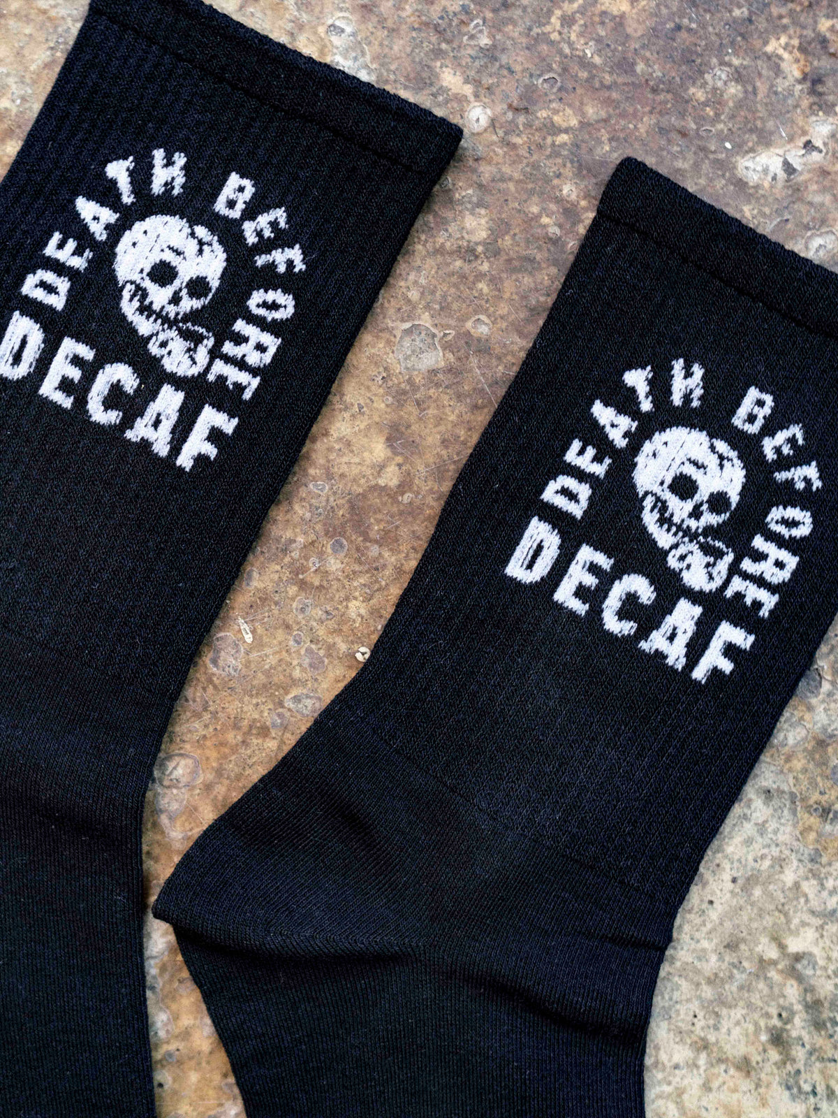 Death Before Decaf Socks