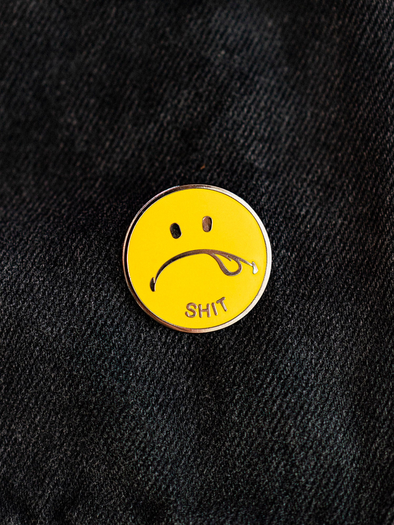 Sh#t Enamel Pin