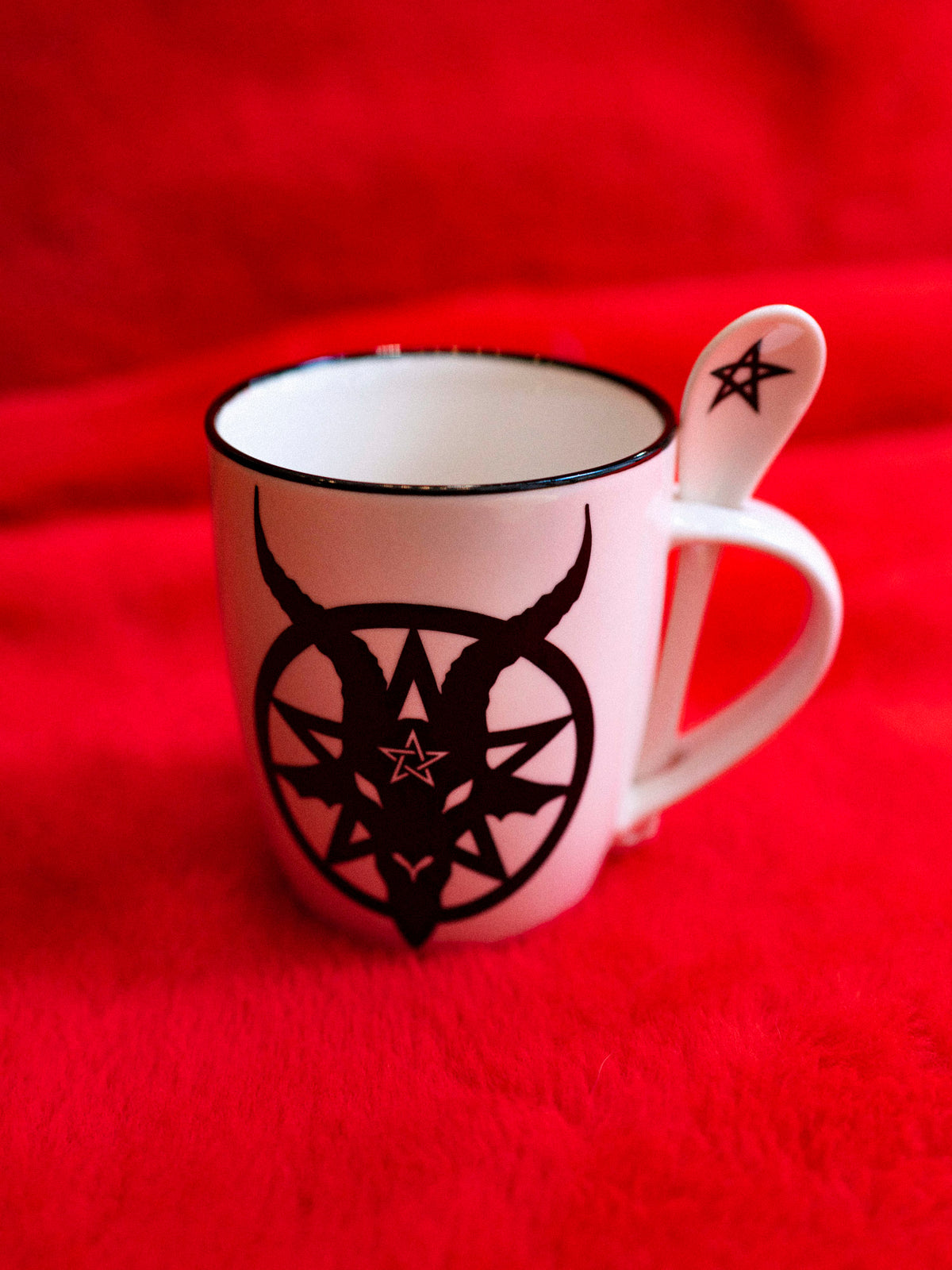 Baphomet Mug & Spoon Set
