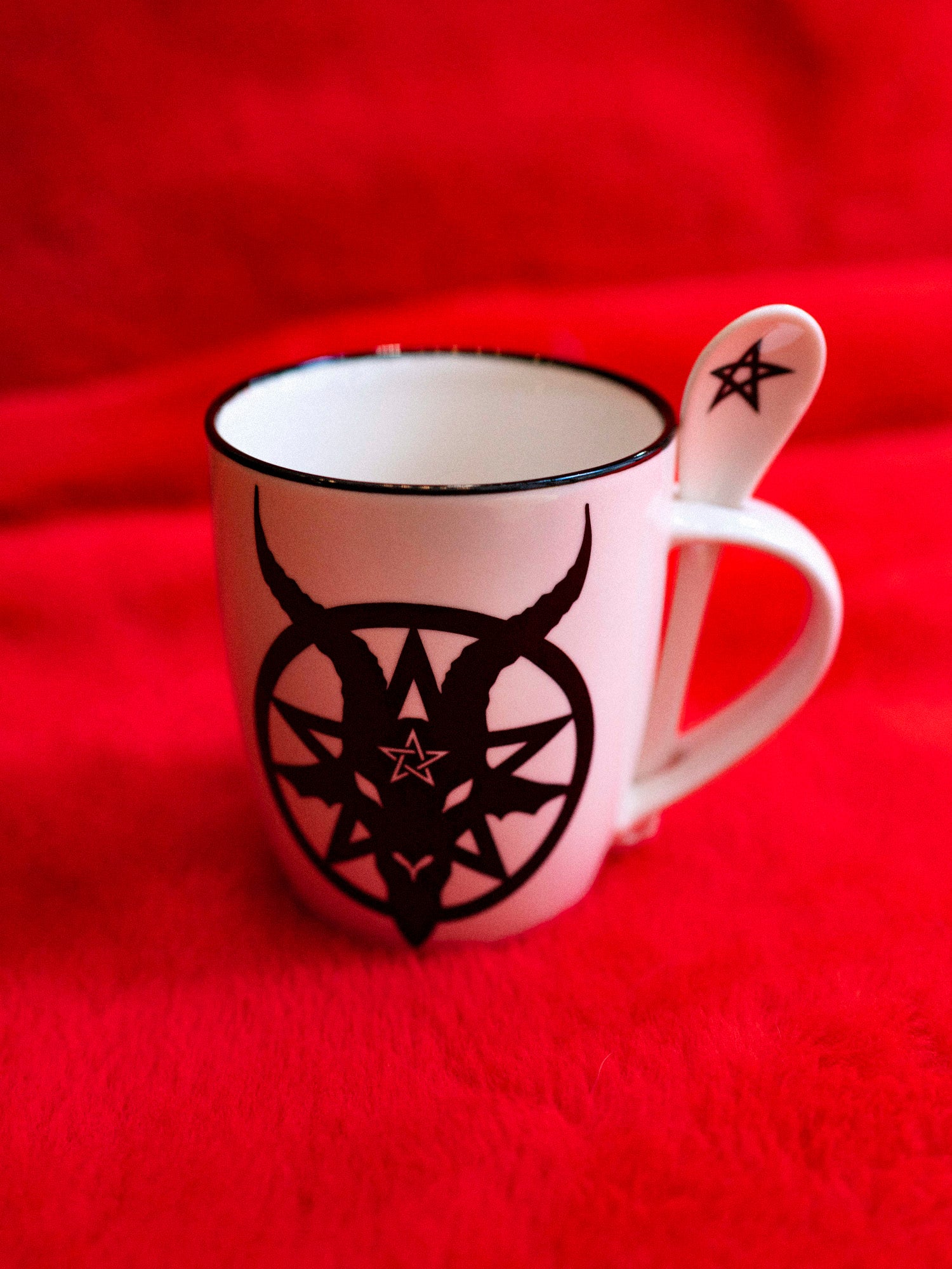 Baphomet Mug & Spoon Set