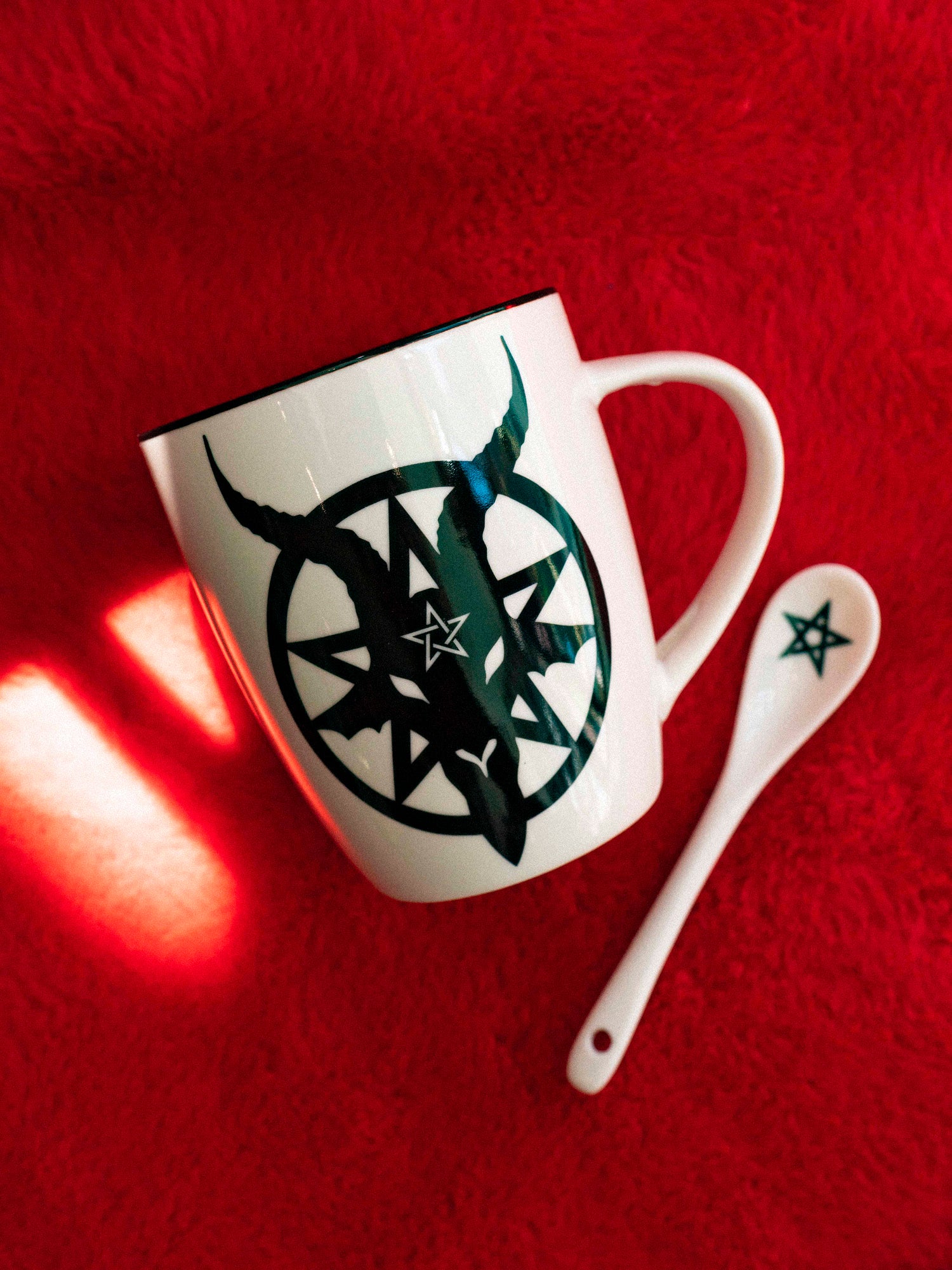 Baphomet Mug & Spoon Set