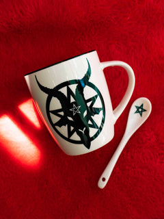 Baphomet Mug & Spoon Set