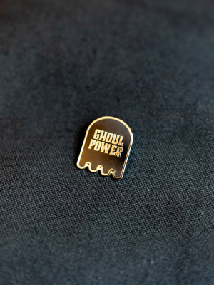 Ghoul Power Enamel Ghost Pin