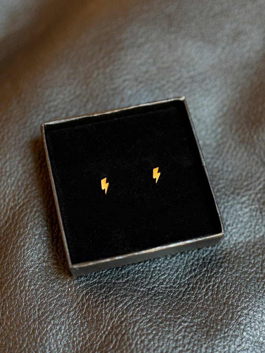 Lightning Bolt Mini Earrings