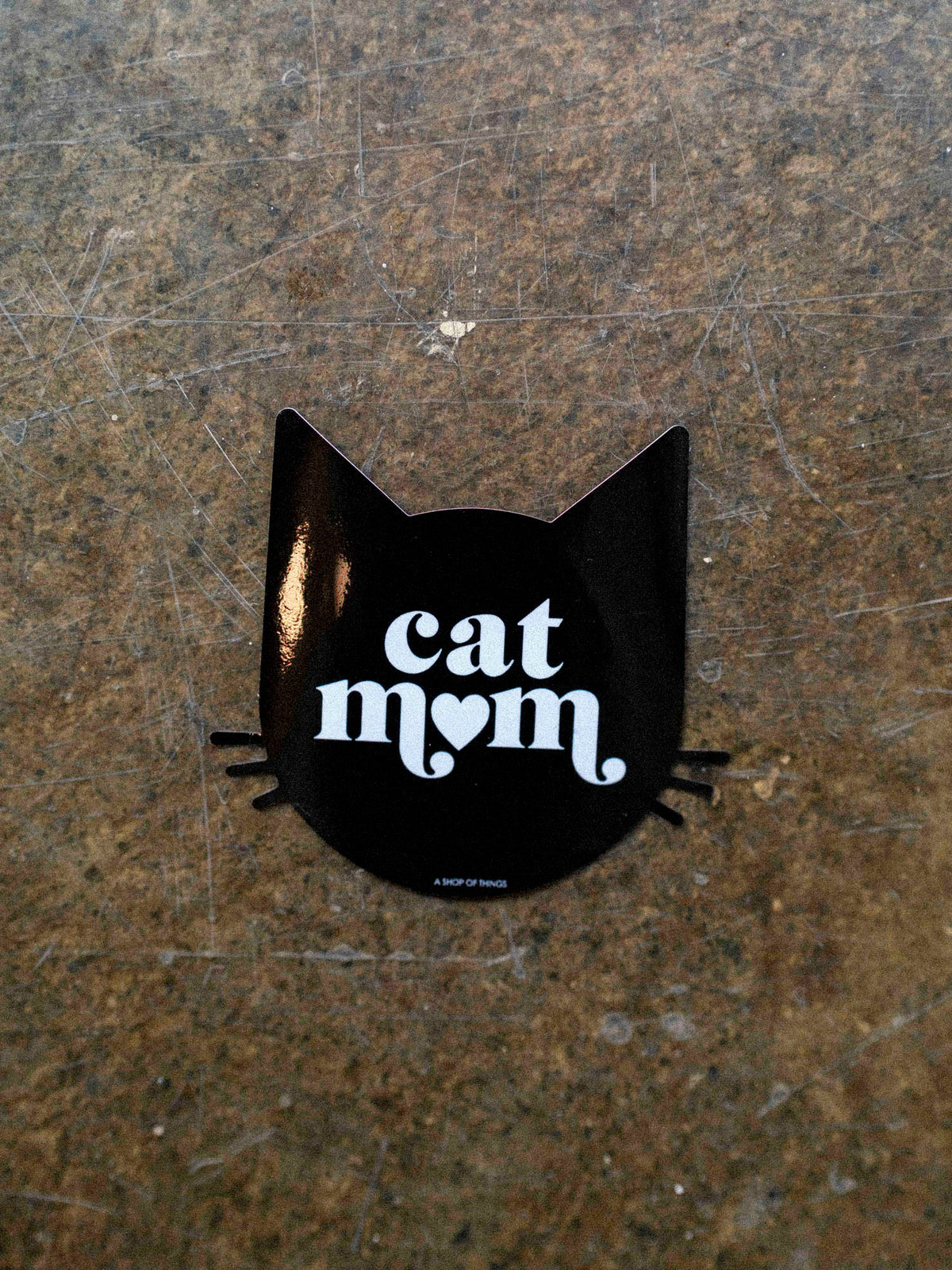 Cat Mom Sticker