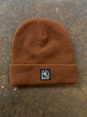 Death Before Decaf Beanie