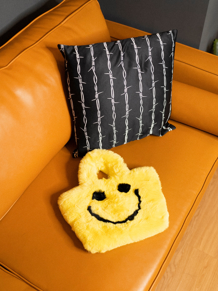 Yellow Smiley Purse