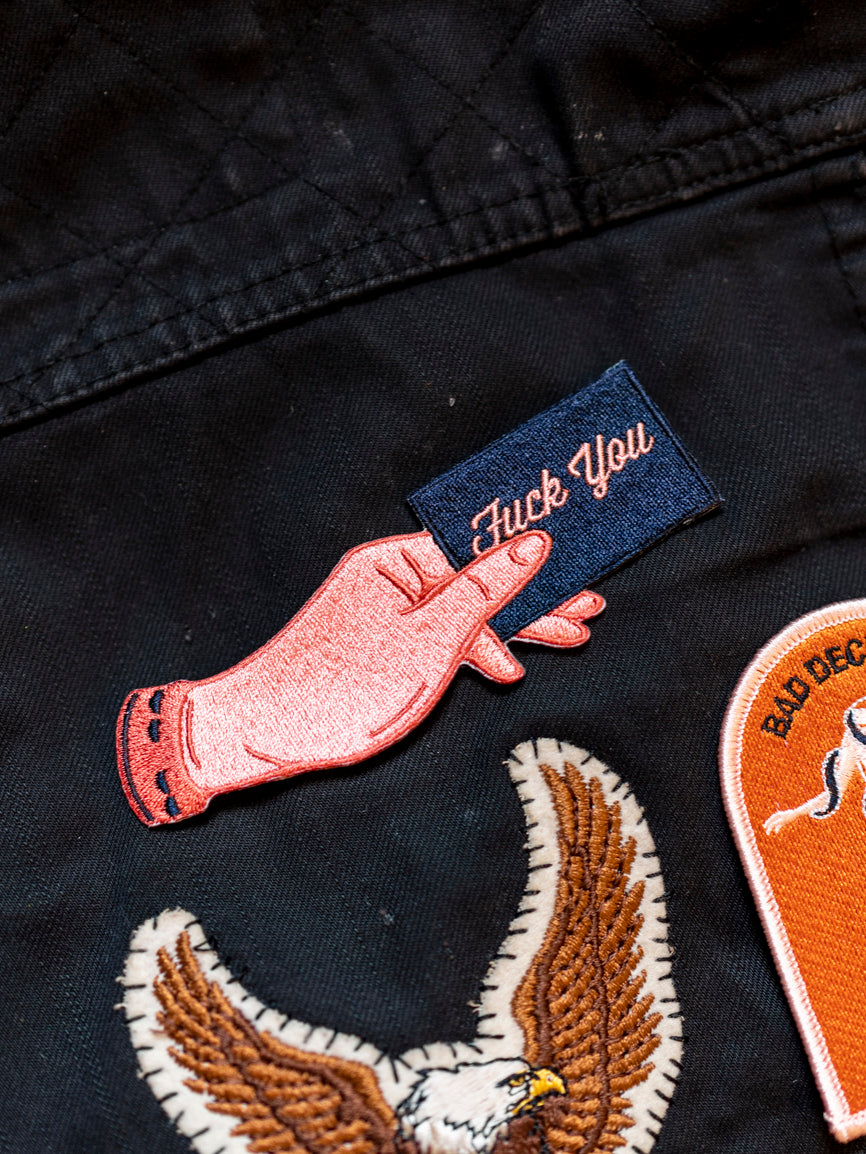 F*ck You Embroidered Patch