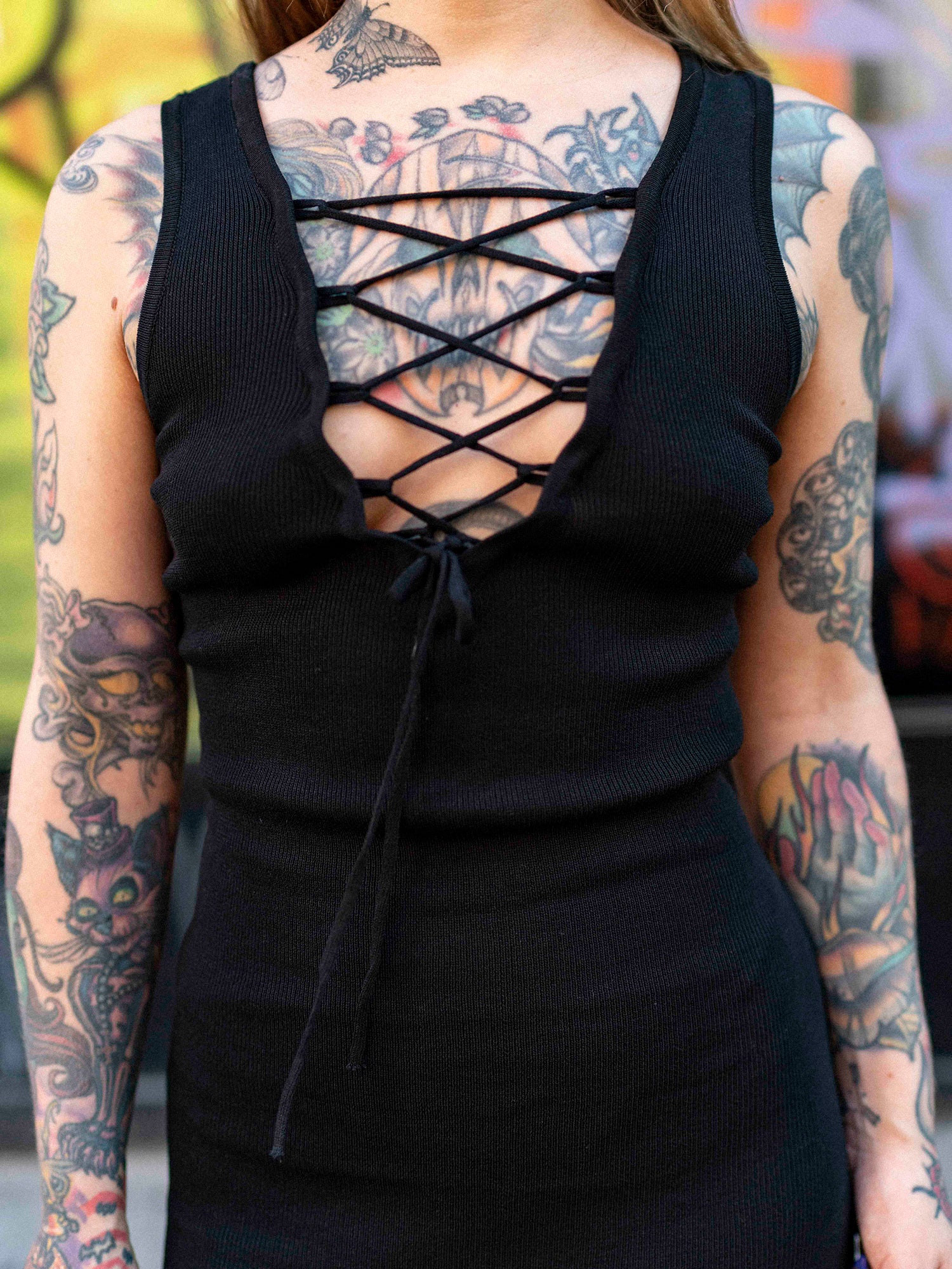 Venus Black Maxi Dress
