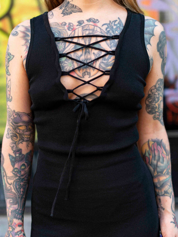 Venus black maxi dress hotsell