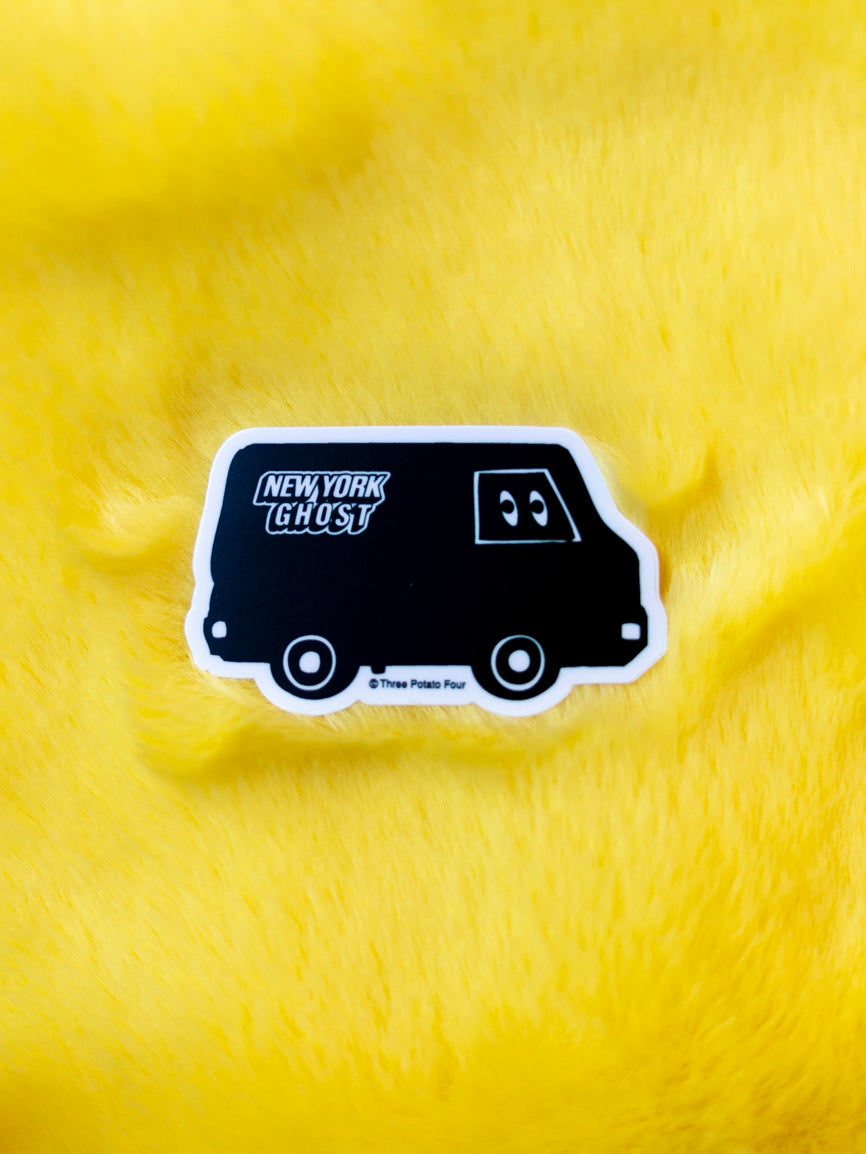 New York Ghost Van Sticker