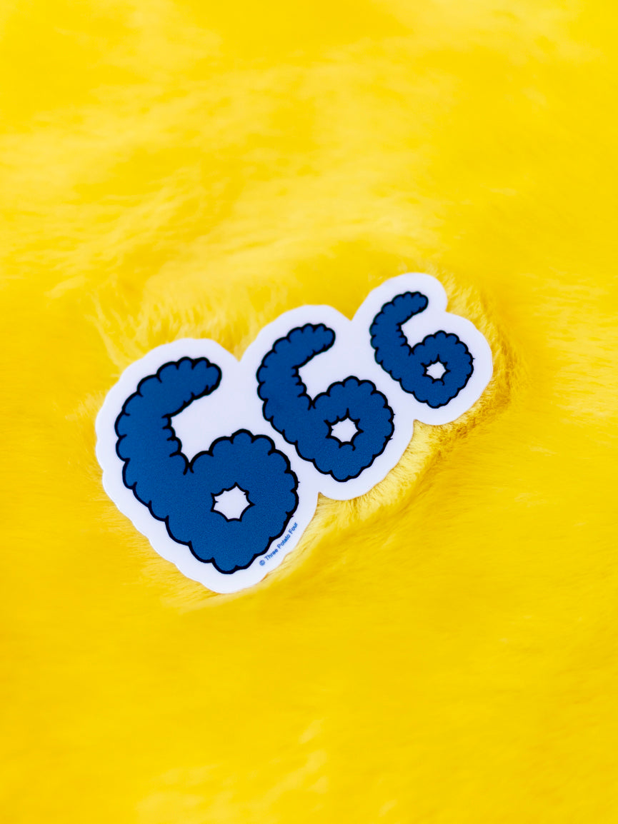 666 Sticker