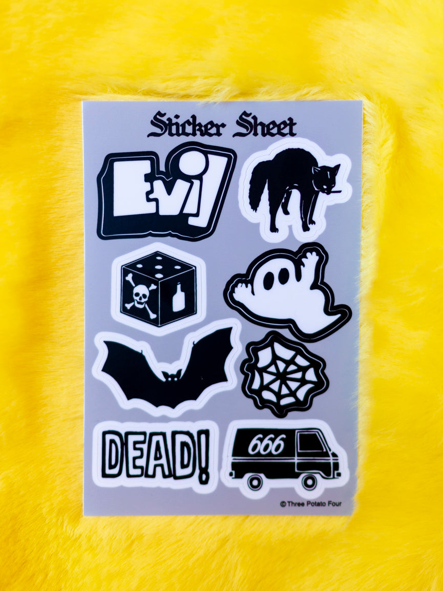Halloween Sticker Sheet