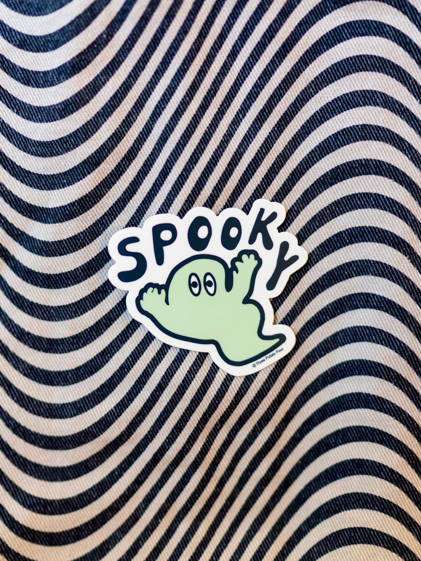 Spooky Ghost Sticker