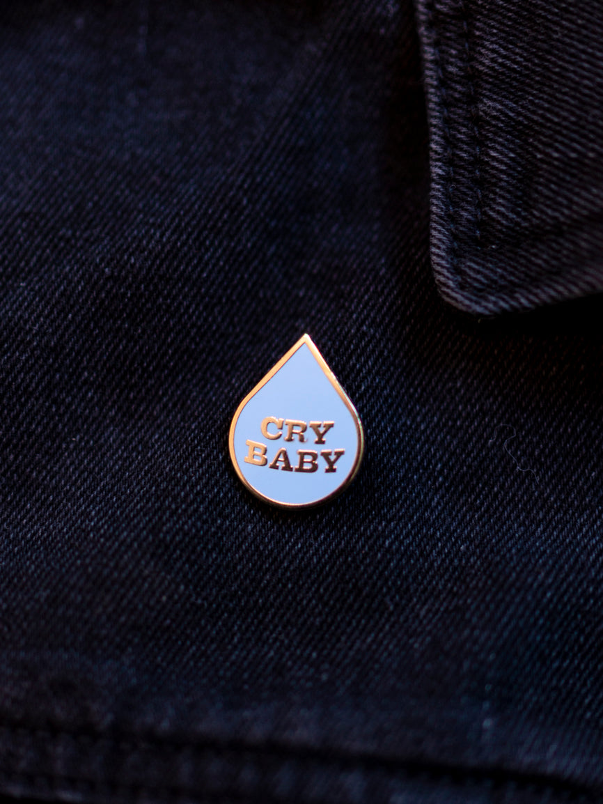 Cry Baby Enamel Pin