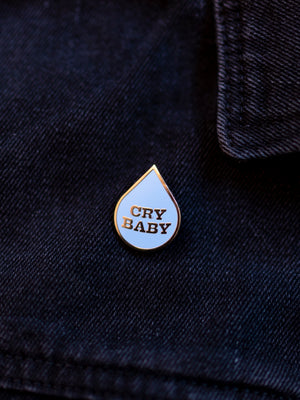 Cry Baby Enamel Pin