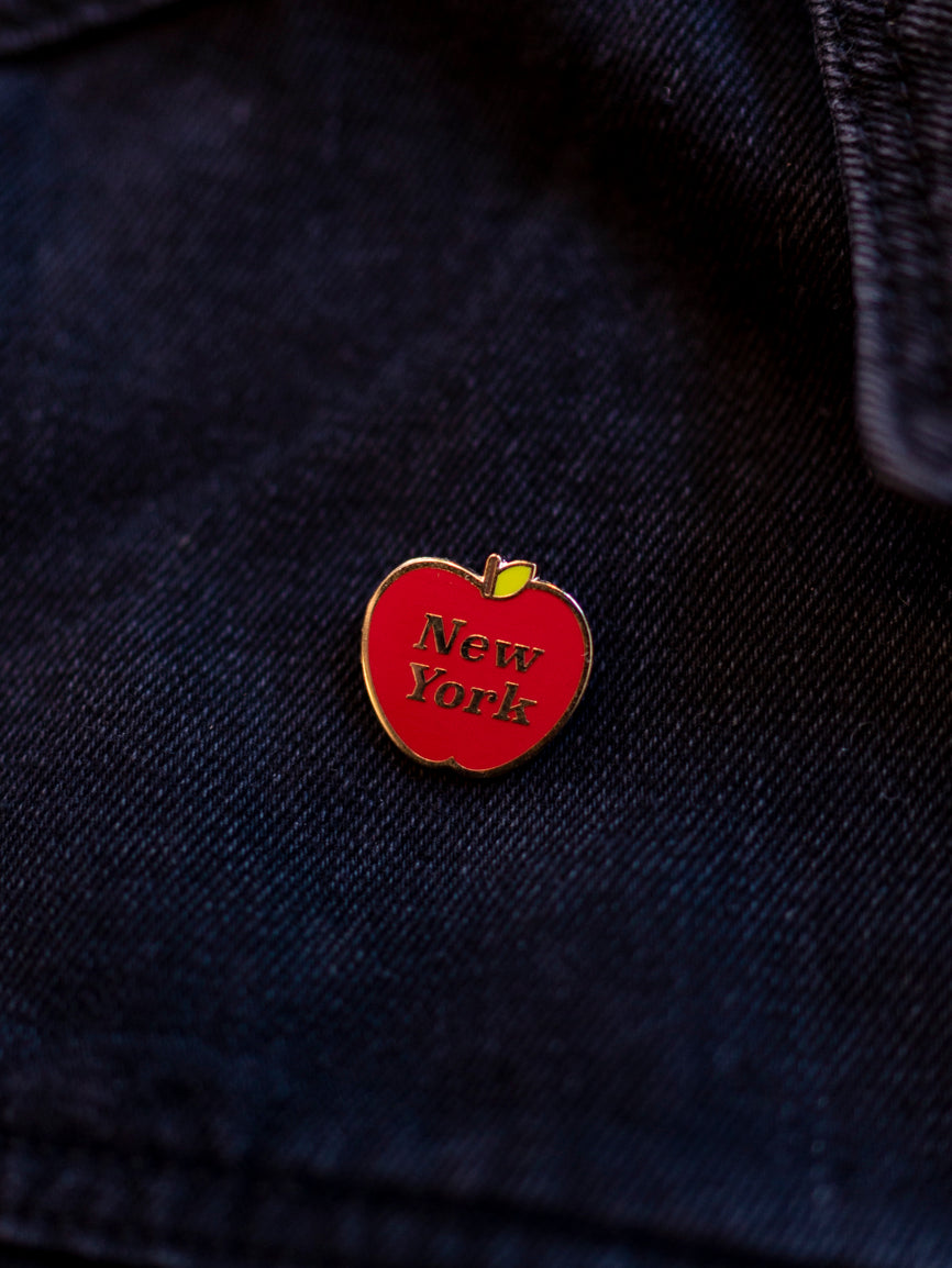 New York Apple Enamel Pin