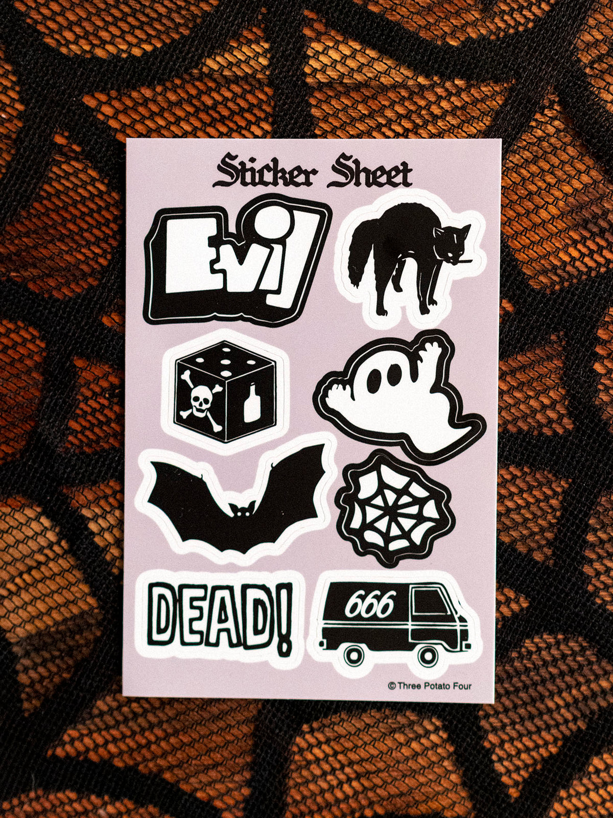 Halloween Sticker Sheet