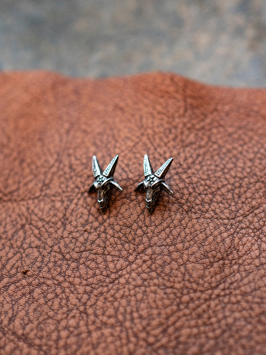 Baphomet Studs