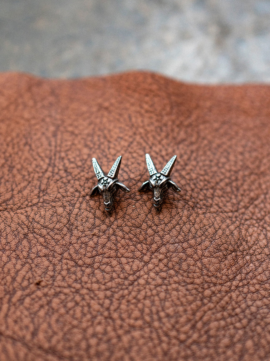 Baphomet Studs