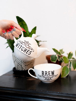 Witches Brew Tea Set
