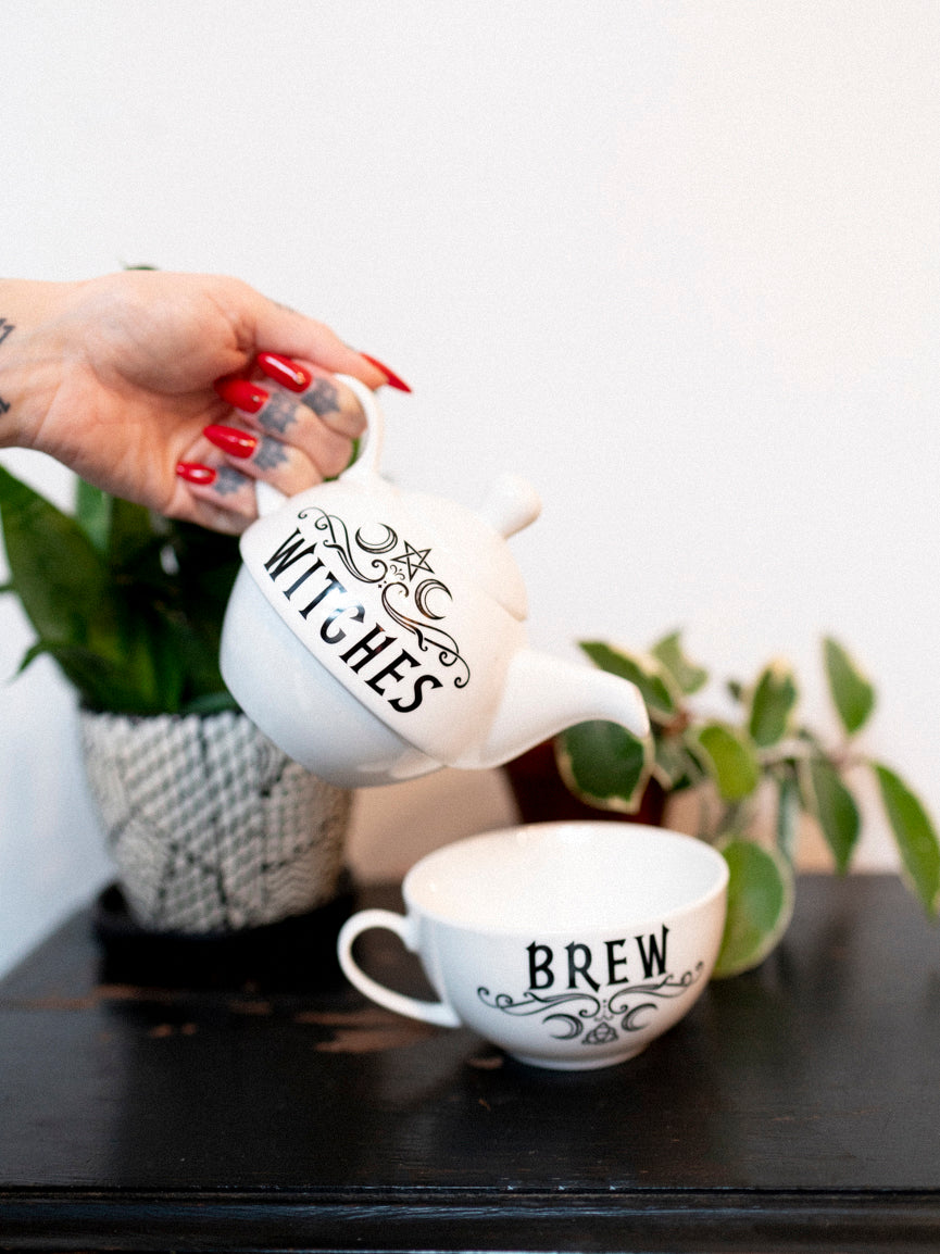 Witches Brew Tea Set