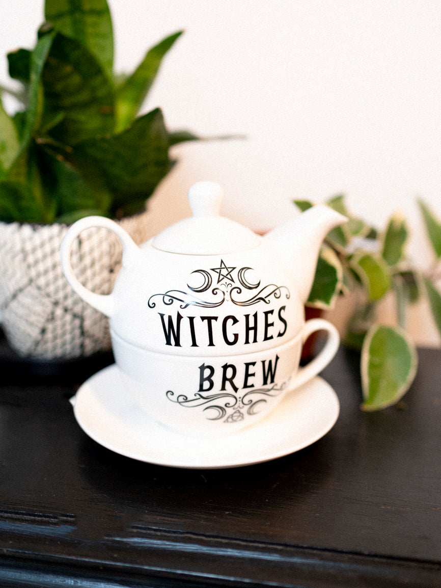 Witches Brew Tea Set