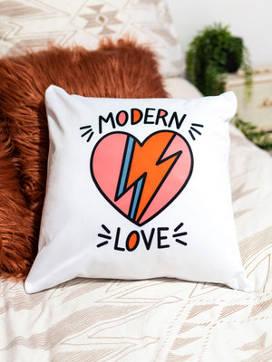 Modern Love Throw Pillow