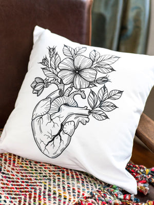 Wild Heart Throw Pillow