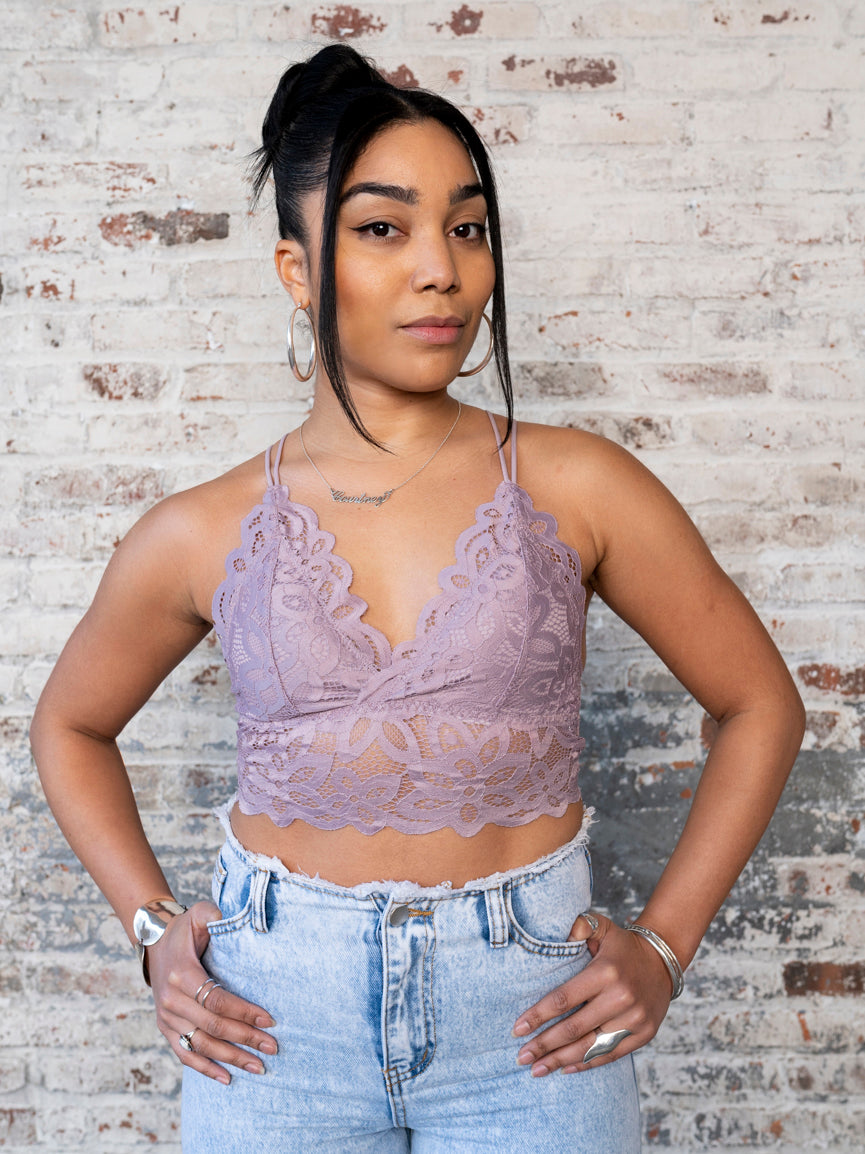 Outshined Lace Bralette